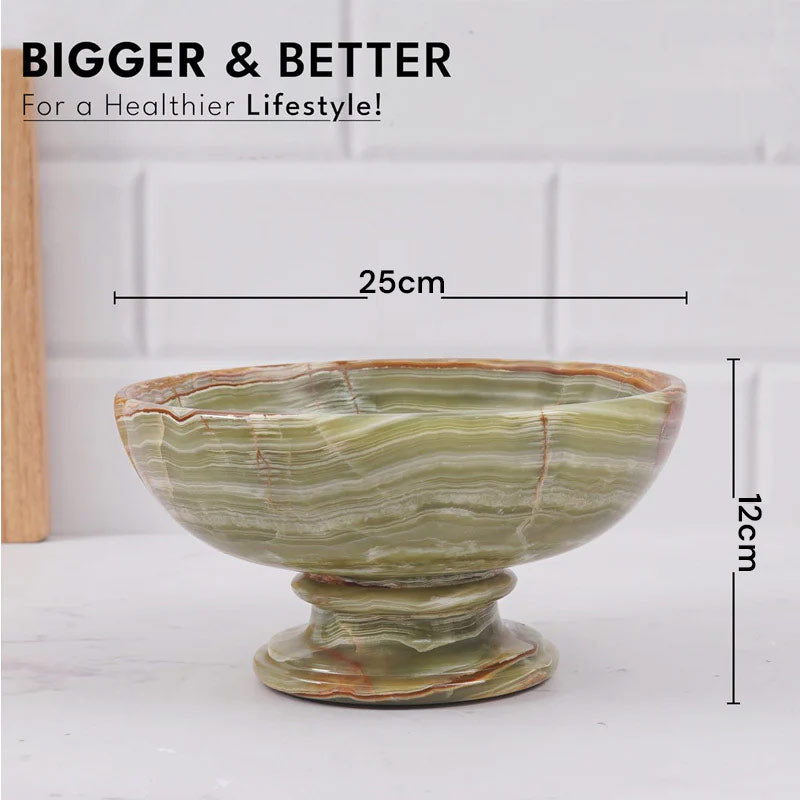 Pedestal Fruit Bowl - 25cm