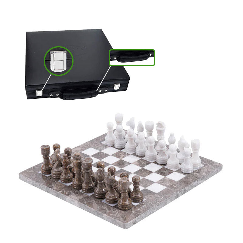 Chess board, chess set, marble chess set