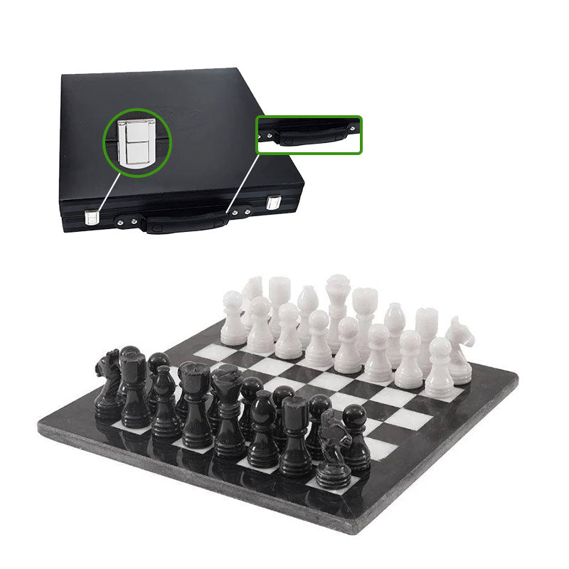 Chess board, chess set, marble chess set