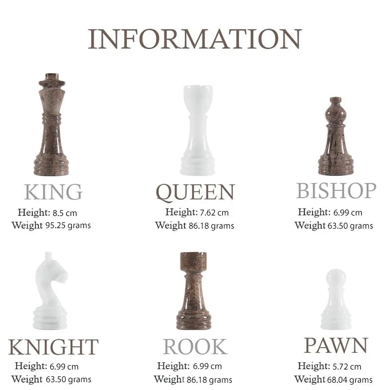 Chess board, chess set, marble chess set