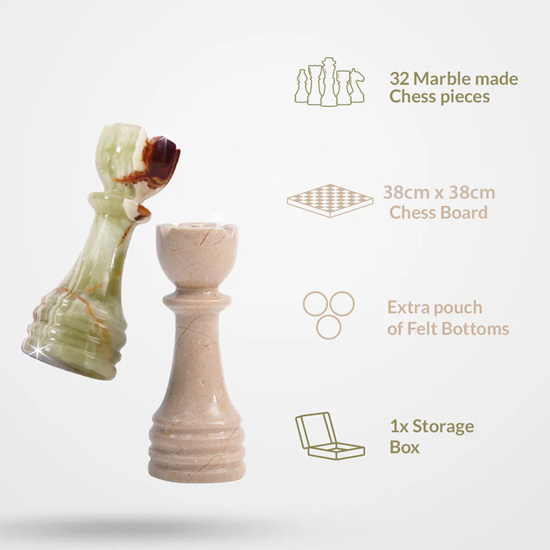 Chess board, chess set, marble chess set