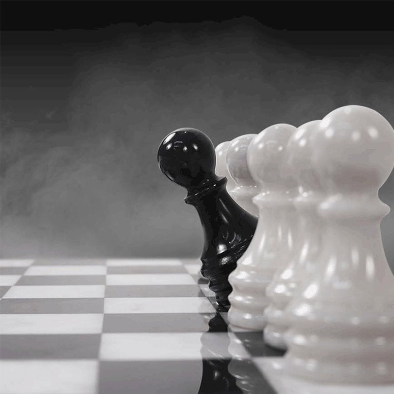 Chess board, chess set, marble chess set