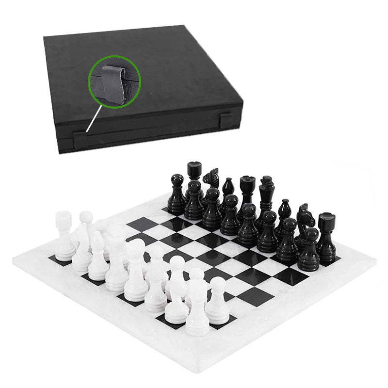Chess board, chess set, marble chess set