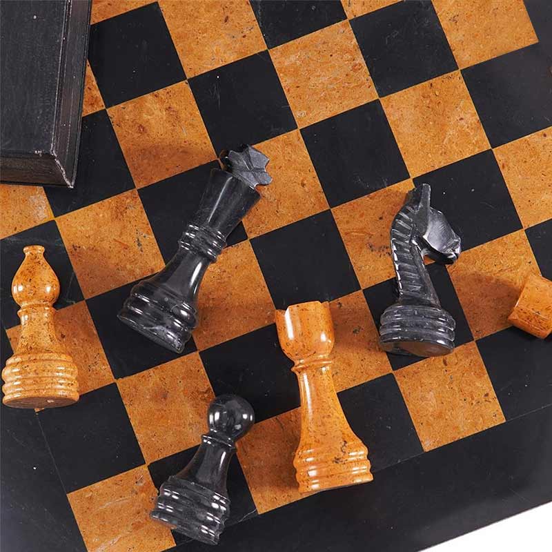 Chess board, chess set, marble chess set