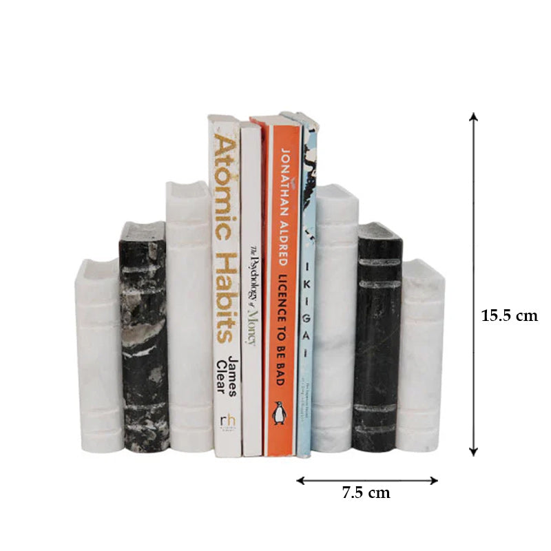 bookend , marble bookend, home decor
