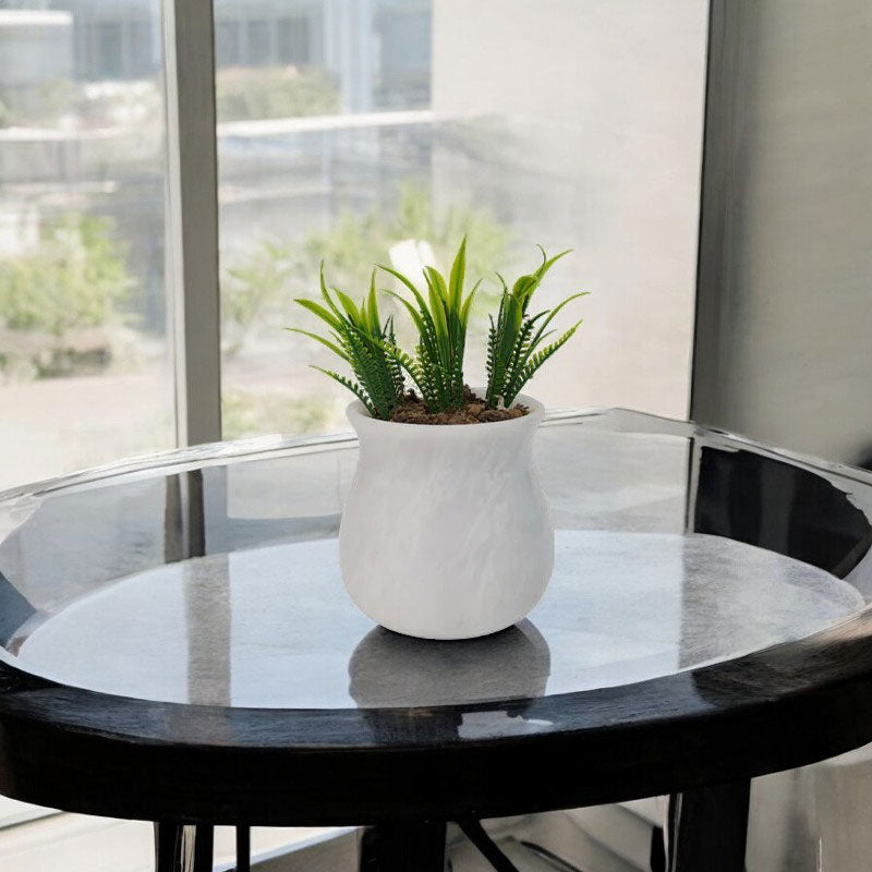 planter, indoor planter, marble planter, home decor