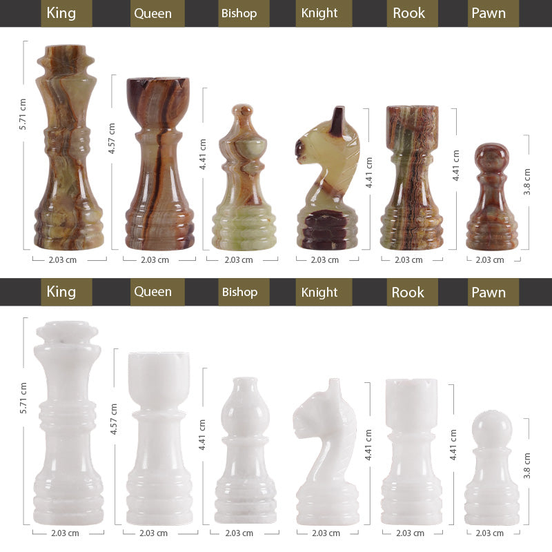 30 cm Round Chess Set With Standard Storage Box