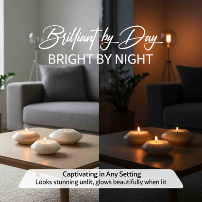 Contour Tealight Candle Holder - Set of 3