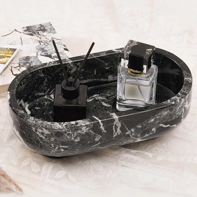 Oval Bowl With Stand