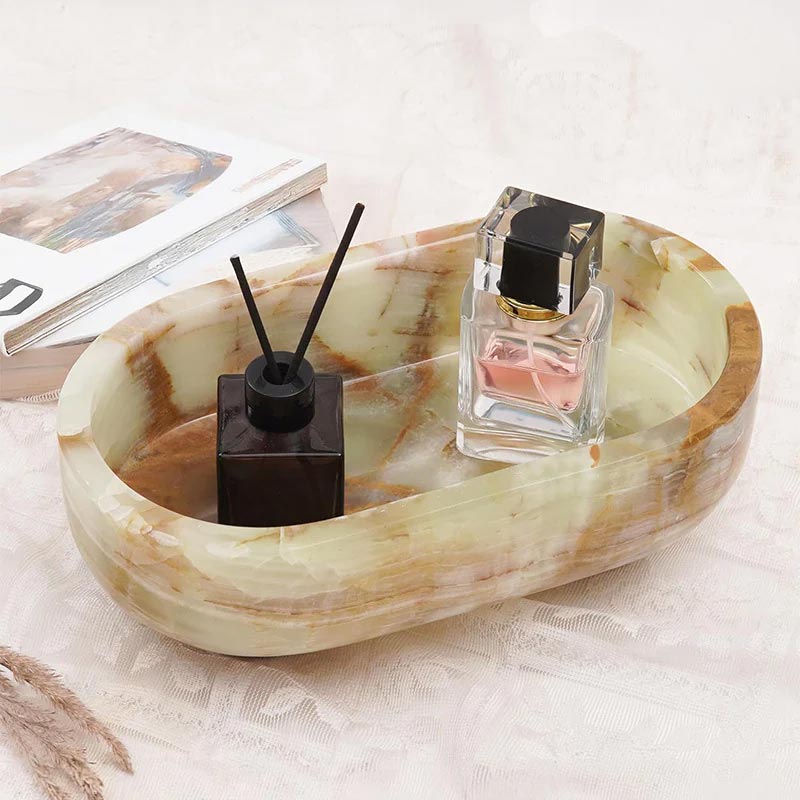 Oval Bowl With Stand