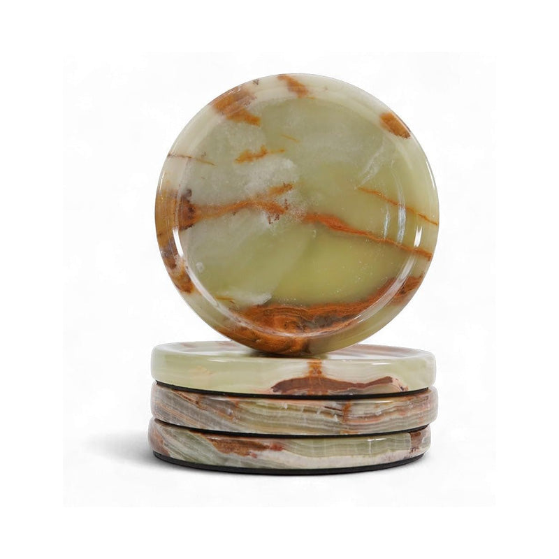 Coaster Plates - Depth Design - Set of 4