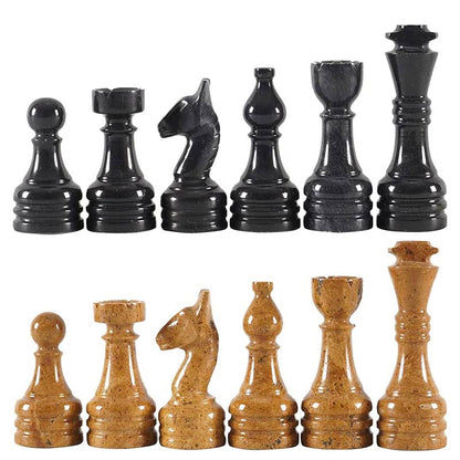 Chess Figures - Black & Golden