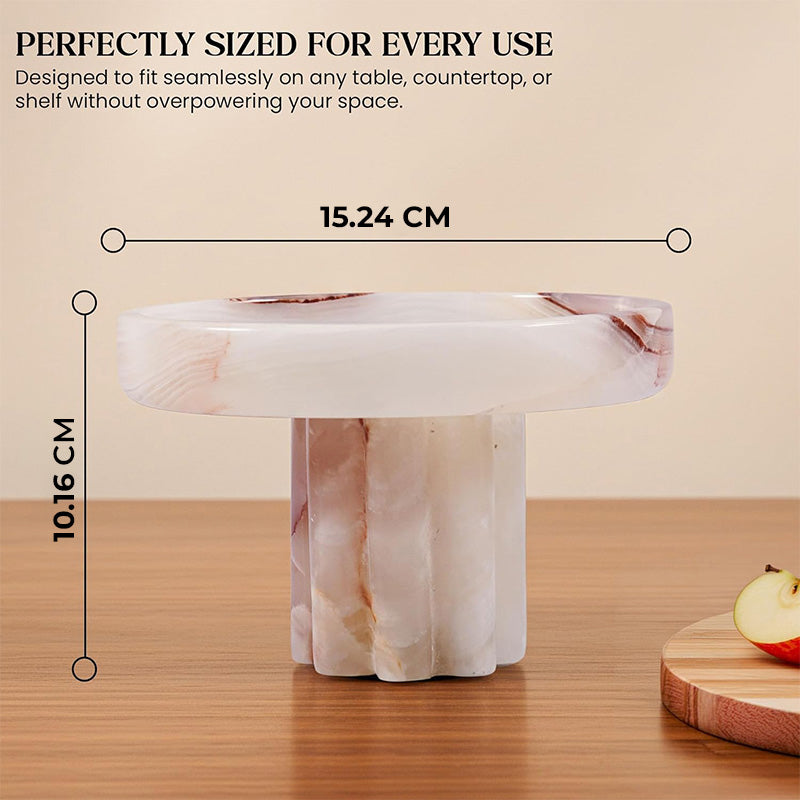 Round Candle Stand With Leg