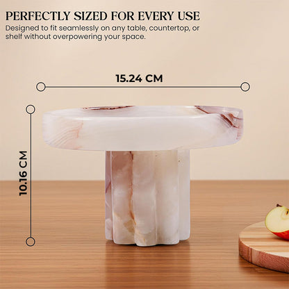 Round Candle Stand With Leg