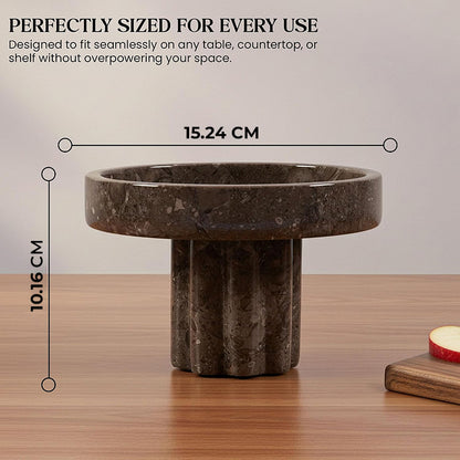 Round Candle Stand With Leg