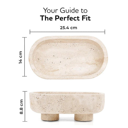 Oval Bowl With Stand