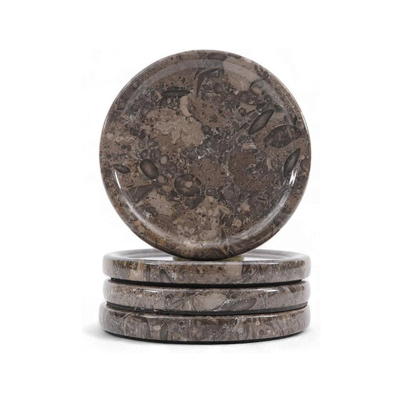 Coaster Plates - Depth Design - Set of 4