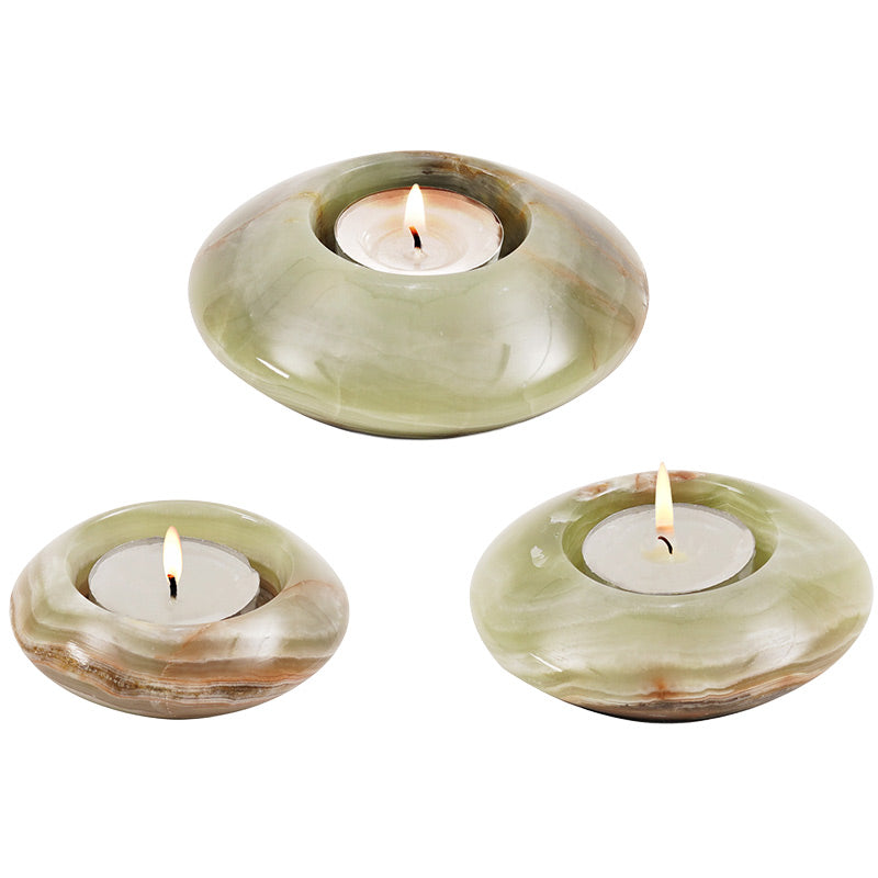 Contour Tealight Candle Holder - Set of 3