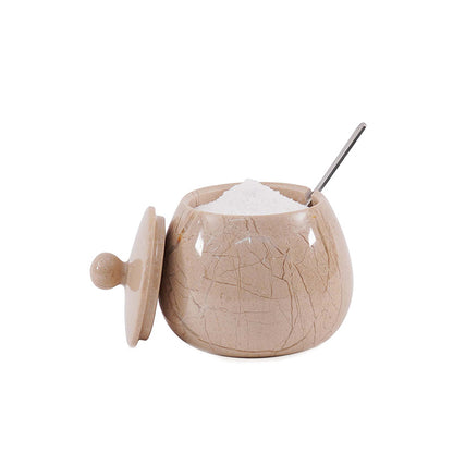 Salt Cellar with Spoon Bell Design Big