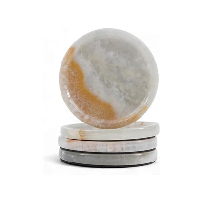 Coaster Plates - Depth Design - Set of 4