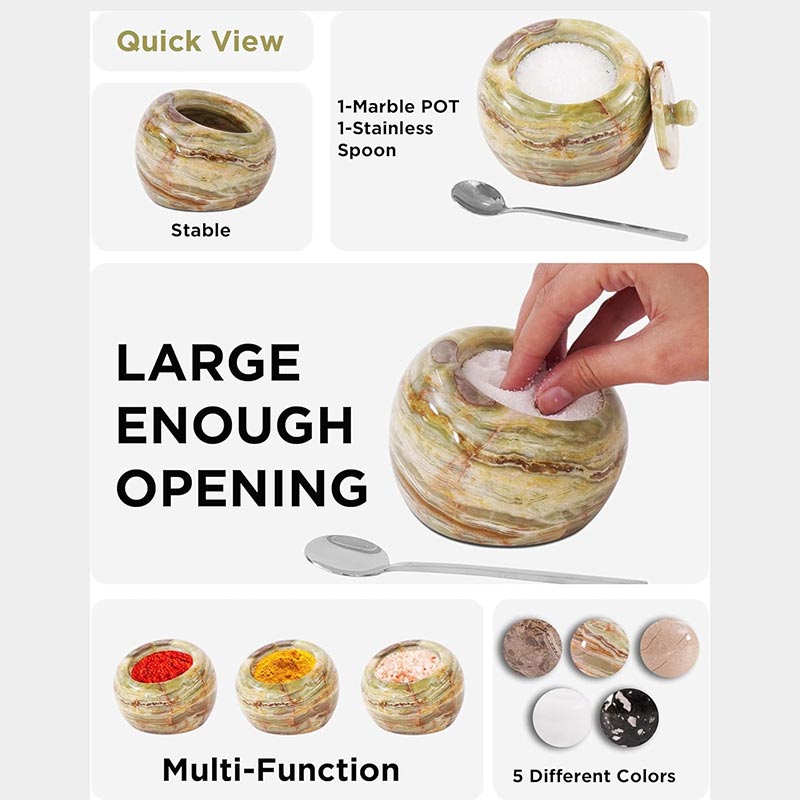 Salt Pig with Lid - Big