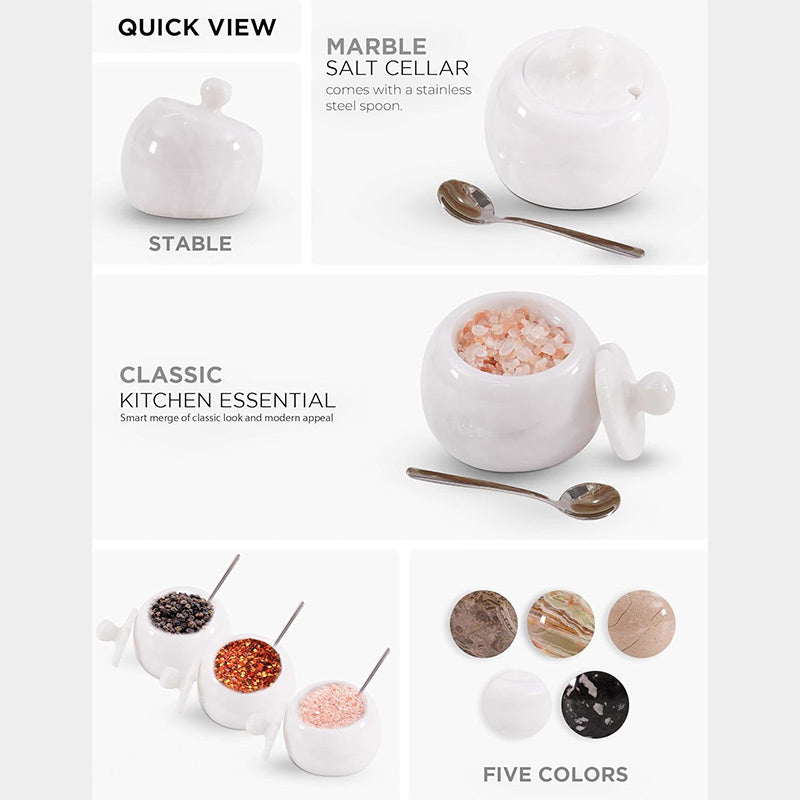 Salt Pig with Lid - Small