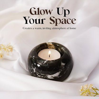 Tealight Candle Holder - Set of 2 (Black)