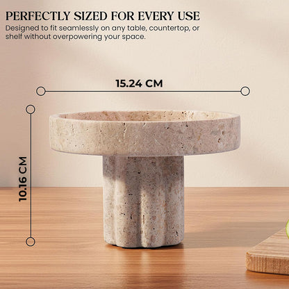 Round Candle Stand With Leg