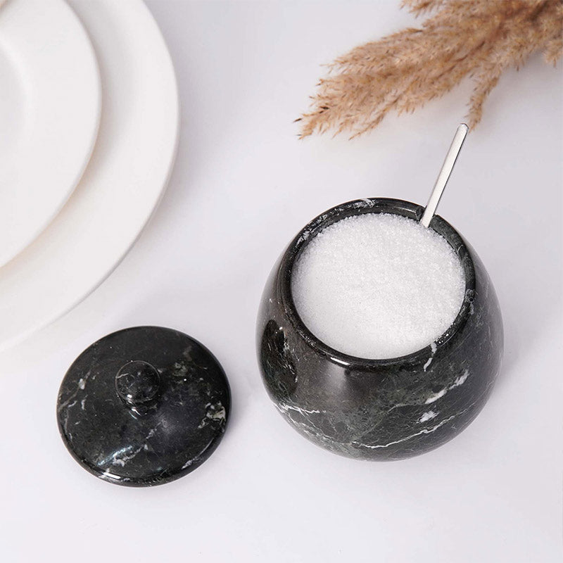 Salt Cellar with Spoon Bell Design Big