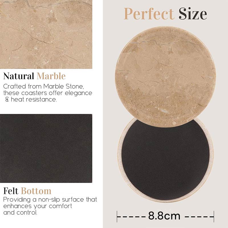 Coaster Set - Round