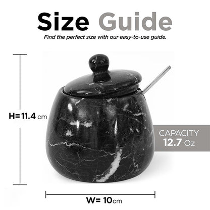Salt Cellar with Spoon Bell Design Big