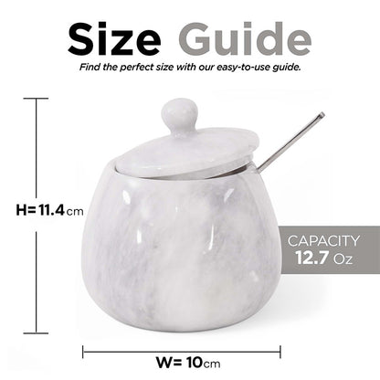 Salt Cellar with Spoon Bell Design Big