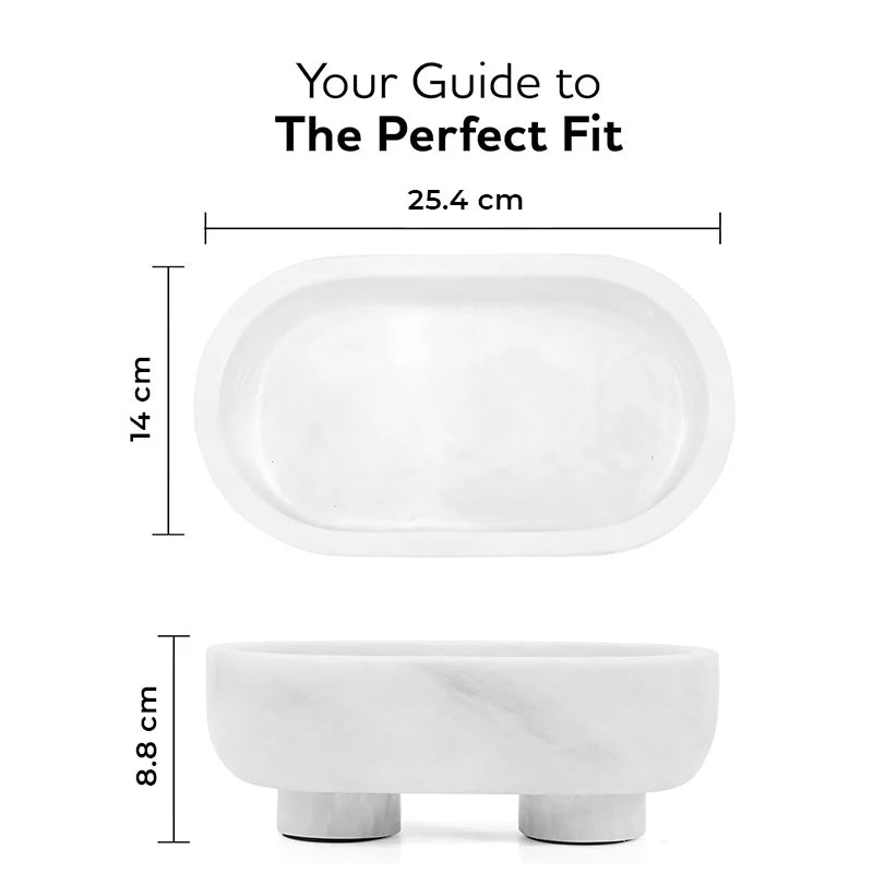 Oval Bowl With Stand