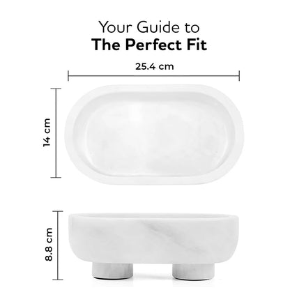 Oval Bowl With Stand