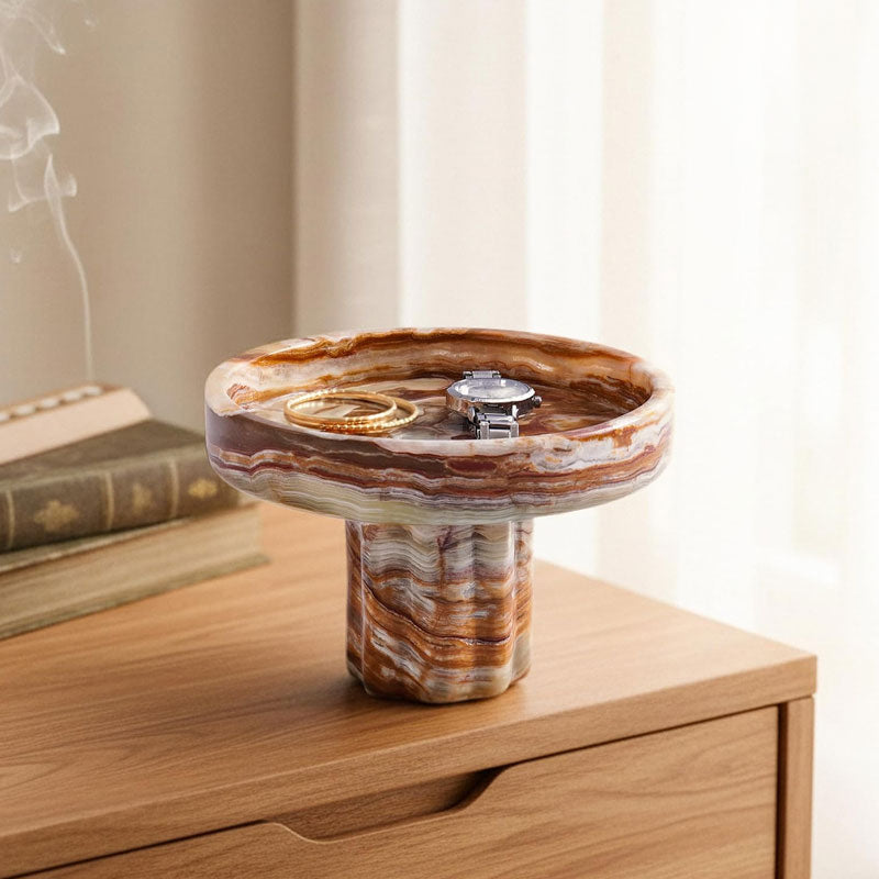 Round Candle Stand With Leg