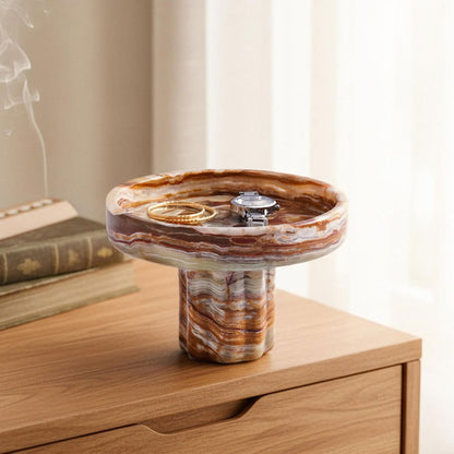 Round Candle Stand With Leg