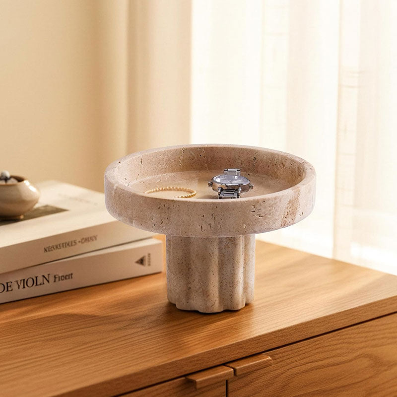 Round Candle Stand With Leg