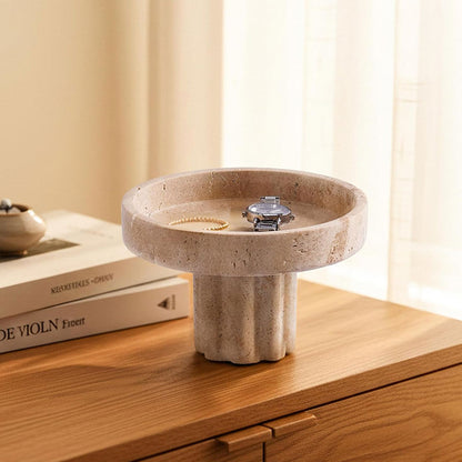 Round Candle Stand With Leg