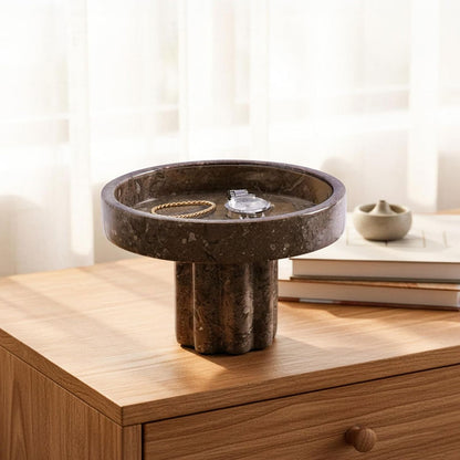Round Candle Stand With Leg