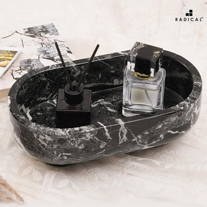 Oval Bowl With Stand