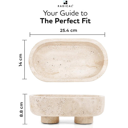 Oval Bowl With Stand