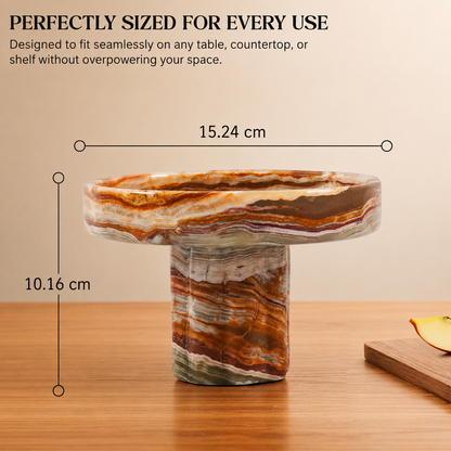 Round Candle Stand With Leg