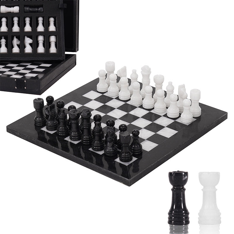  Chess board, chess set, marble chess set