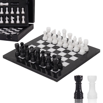  Chess board, chess set, marble chess set