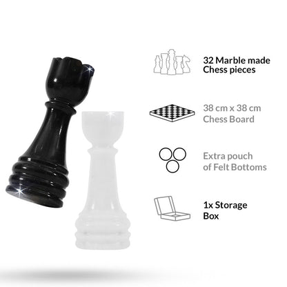  Chess board, chess set, marble chess set