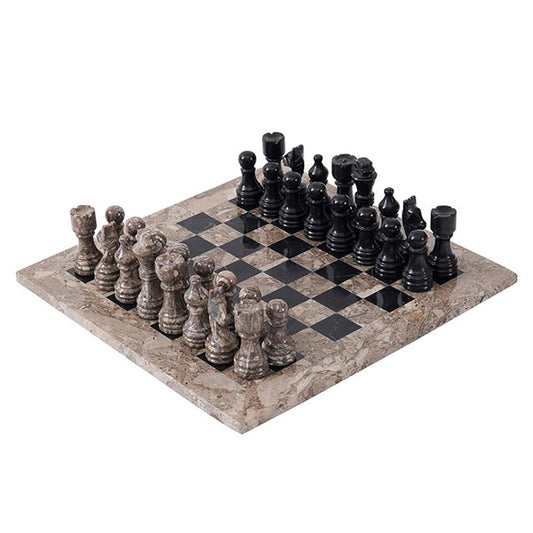  Chess board, chess set, marble chess set