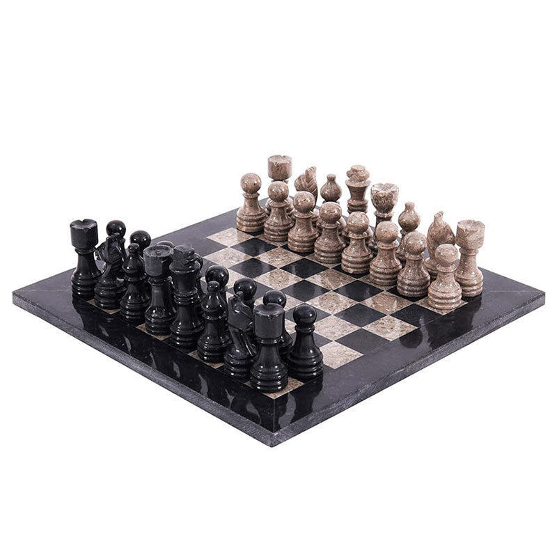 Chess board, chess set, marble chess set