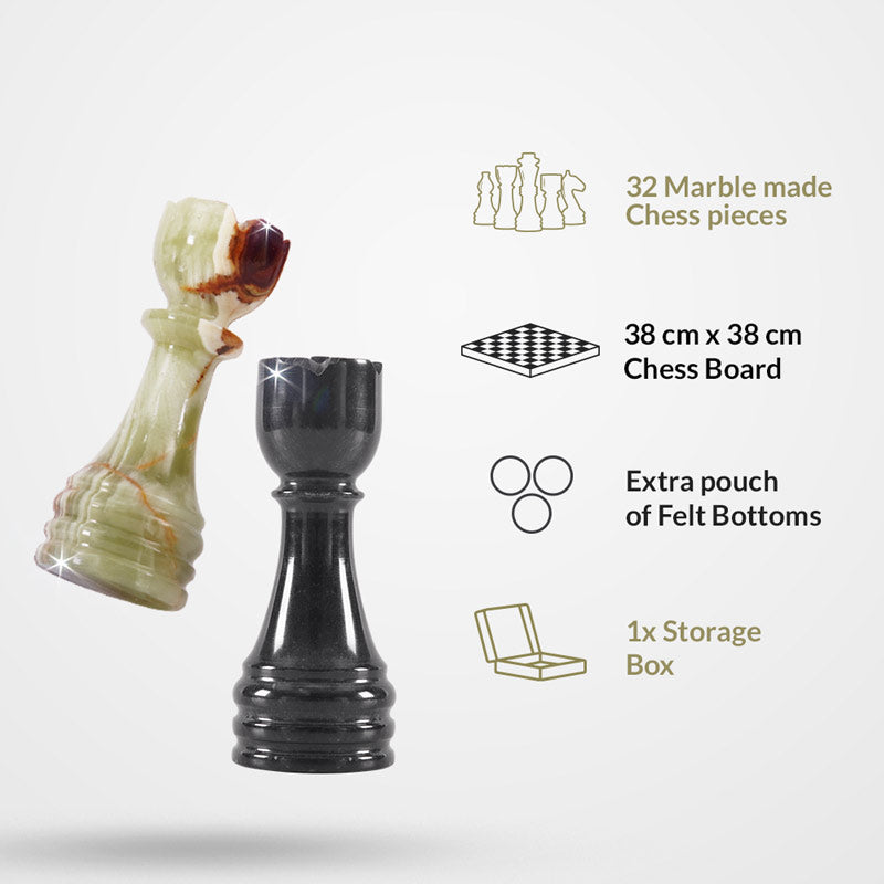  Chess board, chess set, marble chess set