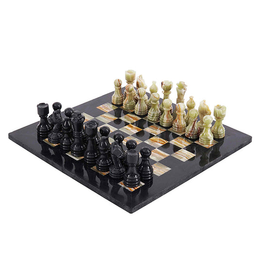  Chess board, chess set, marble chess set