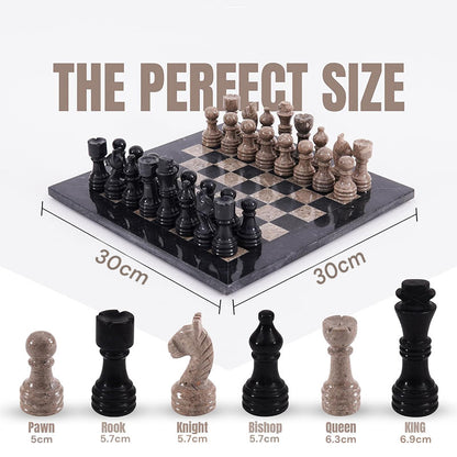  Chess board, chess set, marble chess set